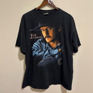 Vintage 90's Tim McGraw Dont Take The Girl Single Stitch T Shirt